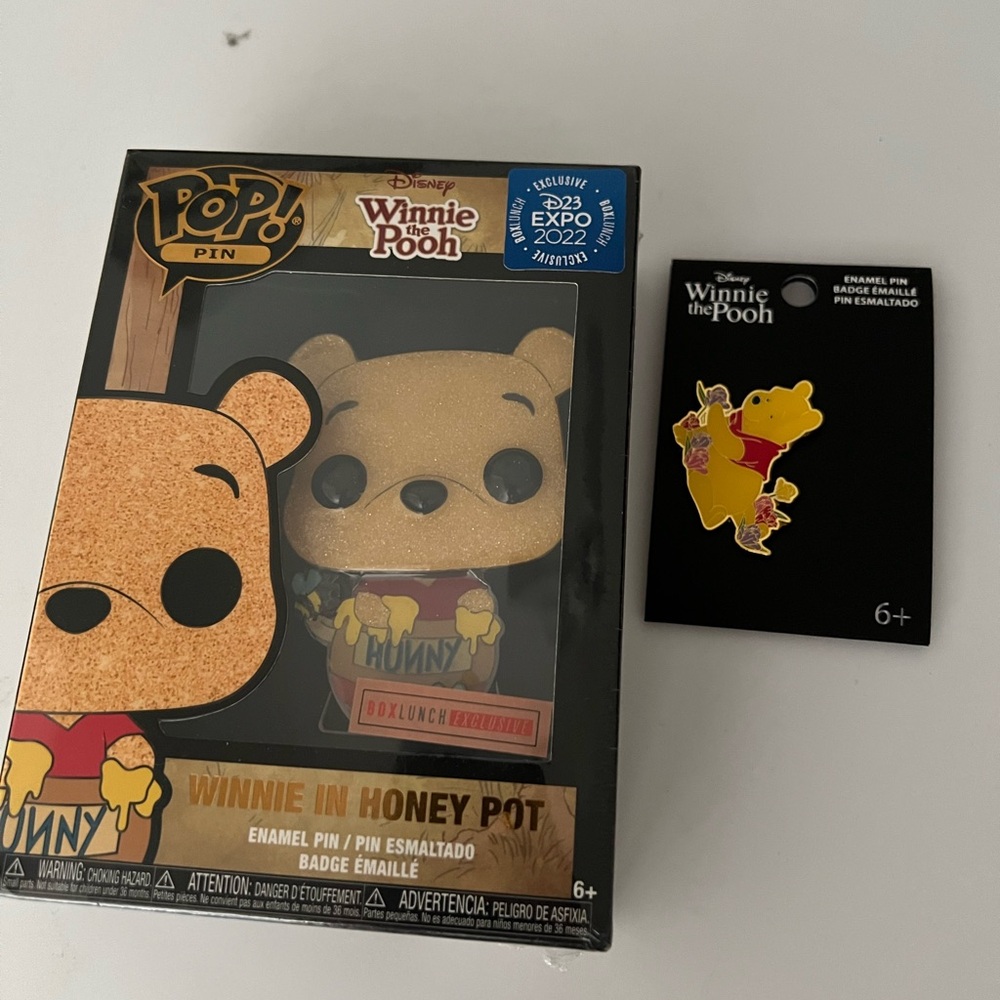 Winnie the Pooh pins